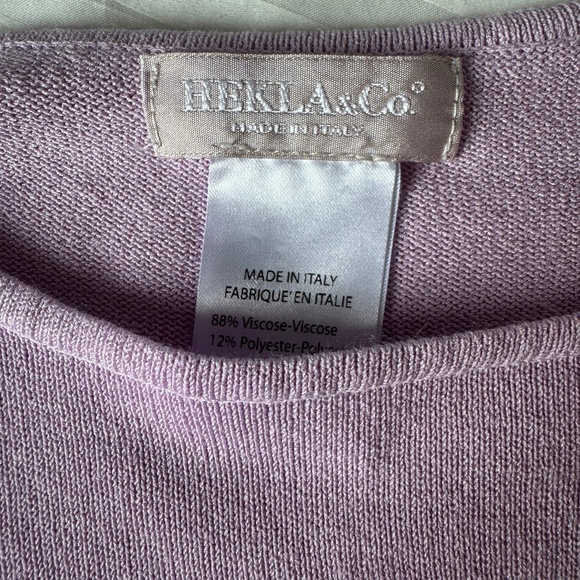 Hekla & Co - Lilac Short Sleeves Knit - Picture 5 of 7